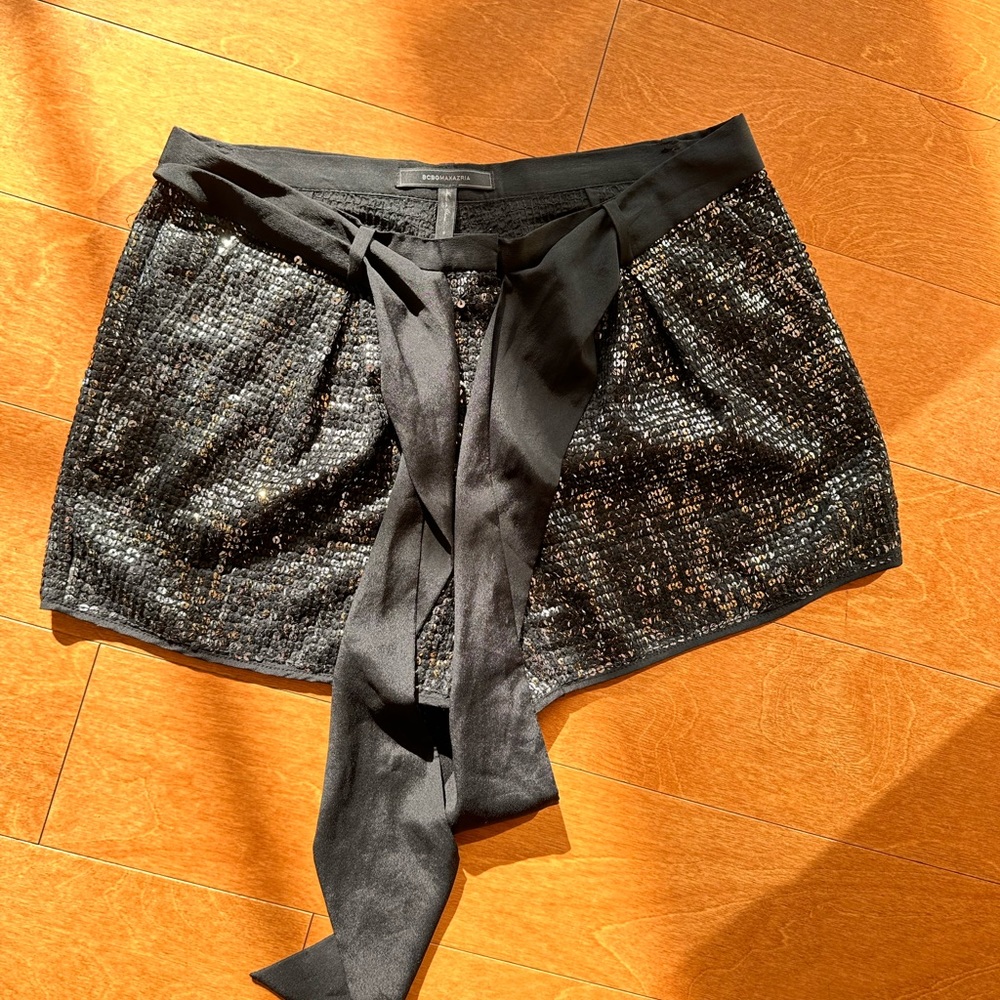 Bcbg Max Azria sequin short